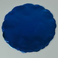 Салфетка металл голубой 20 см - вид 1 миниатюра