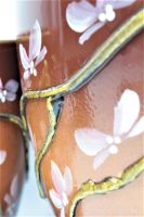 Набор горшков для цветов Миндаль, 4 шт, керамика - вид 2 миниатюра