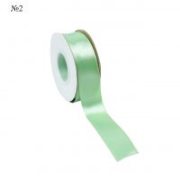 Лента атласная Премиум 2,5 см x 25 ярдов - вид 3 миниатюра