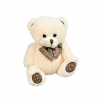 Мягкая игрушка Медвежонок с бантом, h13 см, Z17-5 - вид 4 миниатюра