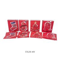 Сумка бумажная 32 х 26 х 11 см, Новогодний дизайн, 12 шт, FA39 - вид 8 миниатюра