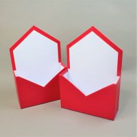 Коробка Конверт однотонный, набор из 2 шт, Z20-11 - вид 3 миниатюра