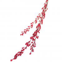 Ветка искусственная Бузина, 87 см, красный, W35-29 - вид 1 миниатюра