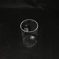 Подсвечник стеклянный на 2 свечи d8 х h15 см, Z33-20 - вид 3 миниатюра