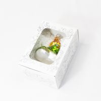 Елочное украшение Царевна-лягушка 7 см, стекло - вид 2 миниатюра
