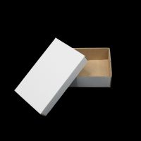 Коробка с крышкой 20 х 12 х 7 см, белый - вид 1 миниатюра