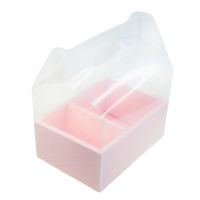Коробка прямоугольная в пластиковом боксе, 26,5 х 18,5 х 10 см, 1 шт, Z3-28 - вид 1 миниатюра