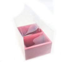 Коробка прямоугольная в пластиковом боксе, 26,5 х 18,5 х 10 см, 1 шт, Z3-28 - вид 1 миниатюра