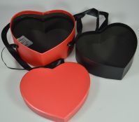 Коробка сердце 10 х 15 х 12 см, W100-9 - вид 5 миниатюра