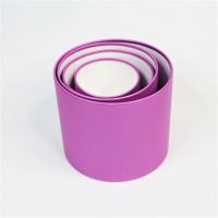 Коробка цилиндр без крышки, набор из 4 шт, лиловый перламутр - вид 1 миниатюра