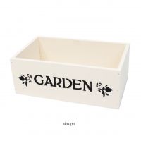 Ящик деревянный для цветов и подарков Garden, 25 х 14 х 9.5 см - вид 4 миниатюра