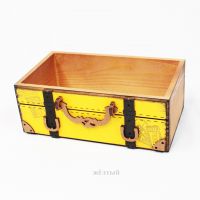 Ящик деревянный для цветов и подарков Чемодан, 25 х 14 х 9.5 см - вид 3 миниатюра