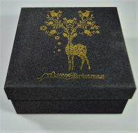 Коробка квадратная Новогодний микс, набор из 3 шт, W38-26 - вид 7 миниатюра