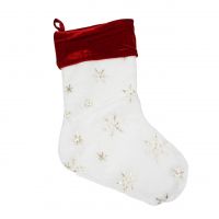 Новогодний Носок для подарков 38 см Новогодний Носок для подарков 38 см