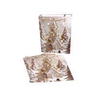 Сумка бумажная 42 х 30 х 12 см, Новогодний дизайн, 12 шт, FA39-52 - вид 1 миниатюра