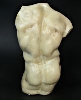 Фигура Торс мужчины, h37 см, полистоун, W26-24 - вид 11 миниатюра
