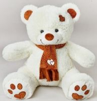 Мягкая игрушка Медведь Тонни с шарфом h115 см - вид 1 миниатюра