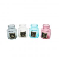 Ваза стеклянная Банка d5.5 х h12 см, Z34-19 - вид 1 миниатюра