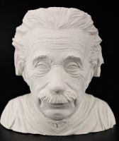 Гипсовая голова-кашпо Альберт Эйнштейн, h22,5 см - вид 1 миниатюра