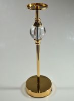 Подсвечник со стеклянным шаром, h37,5 см, W82-5 - вид 2 миниатюра