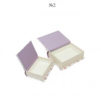 Коробка Книга , набор из 2 шт, FA41-1 - вид 6 миниатюра