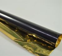 Полисилк 1 м х 20 м, черный/золото - вид 1 миниатюра