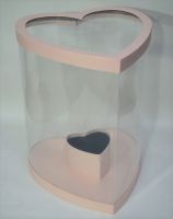 Коробка Сердце 50 х 40 х 40 см, розовое золото, W77-4 - вид 1 миниатюра