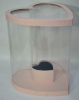 Коробка Сердце 50 х 40 х 40 см, розовый, W77-4 - вид 1 миниатюра