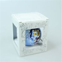 Елочный шар Символ Года 2022 г, 8,5см, стекло - вид 5 миниатюра