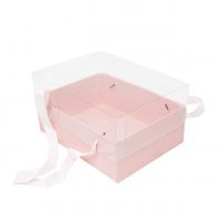 Коробка прямоугольная с прозрачной крышкой 31 х 23 х 17 см, Z25-2 - вид 2 миниатюра