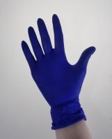 Перчатки нитриловые, фиолетовый, размер L - вид 1 миниатюра