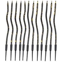 Свечи для торта Волна Искры с подставкой h13 см, 12 шт, FA47-12/13 Свечи для торта Волна Искры с подставкой h13 см, 12 шт, FA47-12/13