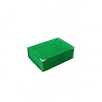 Коробка прямоугольная с откидной крышкой h8 х 23.5 х 17 см, бархат, Z39-31 - вид 3 миниатюра