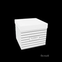Коробка прямоугольная Classic 22 х 22 х h19.5 см, Z3-40 - вид 5 миниатюра