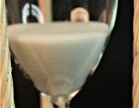 Фигура Часы песочные, h25 см, полистоун, W26-20 - вид 3 миниатюра