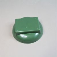Поддон Раунд d15 см, зеленый - вид 1 миниатюра