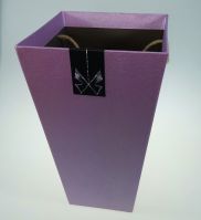 Коробка для цветов Трапеция, 30 см х 18 см, М68-9 - вид 4 миниатюра