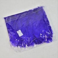 Перо декоративное h13 см, фиолетовый - вид 1 миниатюра