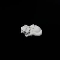 Гипсовая фигурка Дракоша 7.5 х 3.5 см, белый - вид 1 миниатюра