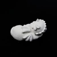Гипсовая фигурка Дракоша 7.5 х 3.5 см, белый - вид 2 миниатюра