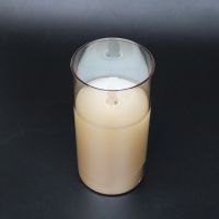 Свеча светодиодная в стеклянной колбе, h15 х d7 см, золотая дымка, Z19-6 - вид 2 миниатюра