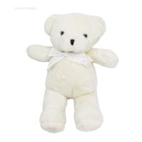 Мягкая игрушка Медведь с бантом, h29 см, W107-1М - вид 2 миниатюра