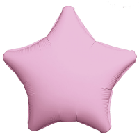 Шар фольгированный Звезда 18", сатин pink Шар фольгированный Звезда 18", сатин pink