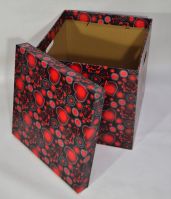 Коробка складная с крышкой 40 х 40 х 40 см, W103-3 - вид 2 миниатюра