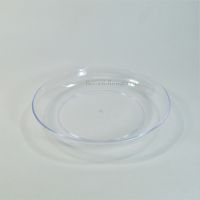 Поддон пластиковый прозрачный d22 см, Р91-9 - вид 1 миниатюра