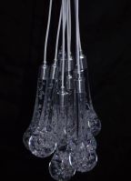 Декоративная гирлянда Капля 280 см, 10 ламп, стекло W111-3 - вид 3 миниатюра