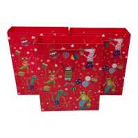 Сумка бумажная 42 х 31 х 12 см, Дизайн, 12 шт, FA28 - вид 14 миниатюра