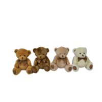 Мягкая игрушка Медвежонок с бантом h15 см, FA29-19 Мягкая игрушка Медвежонок с бантом h15 см, FA29-19