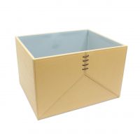 Коробка-органайзер без крышки, 41 х 25,5 х 34 см, экокожа, бежевый, Z8-2 Коробка-органайзер без крышки, 41 х 25,5 х 34 см, экокожа, бежевый, Z8-2