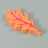 Лист дуба из пенопласта 10 х 10 х 1,5 см с покраской - вид 1 миниатюра